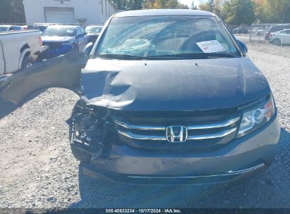 Lot #2995298376 2016 HONDA ODYSSEY SE