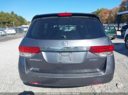 Lot #2995298376 2016 HONDA ODYSSEY SE