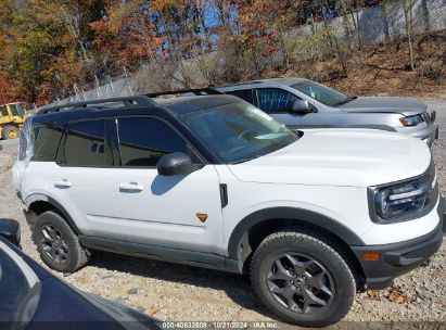 Lot #2995298373 2022 FORD BRONCO SPORT BADLANDS