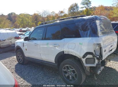 Lot #2995298373 2022 FORD BRONCO SPORT BADLANDS