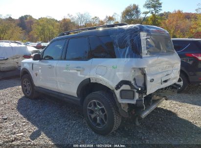 Lot #2995298373 2022 FORD BRONCO SPORT BADLANDS