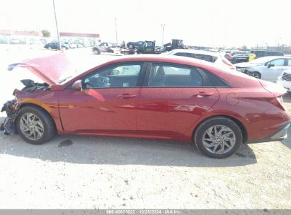 Lot #3035086043 2024 HYUNDAI ELANTRA SEL