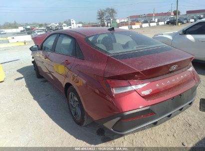 Lot #3035086043 2024 HYUNDAI ELANTRA SEL