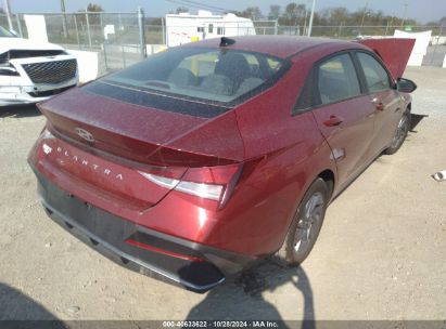 Lot #3035086043 2024 HYUNDAI ELANTRA SEL