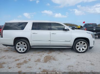 Lot #2992823568 2016 CADILLAC ESCALADE ESV LUXURY COLLECTION