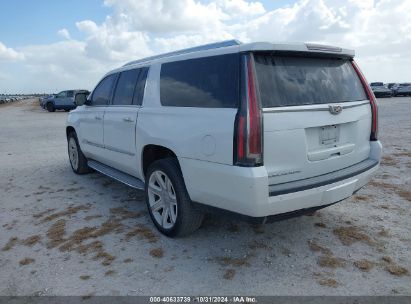 Lot #2992823568 2016 CADILLAC ESCALADE ESV LUXURY COLLECTION