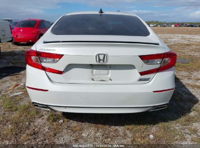 Lot #2992823561 2022 HONDA ACCORD SPORT SPECIAL EDITION