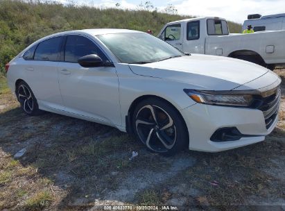 Lot #2992823561 2022 HONDA ACCORD SPORT SPECIAL EDITION