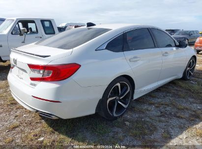 Lot #2992823561 2022 HONDA ACCORD SPORT SPECIAL EDITION