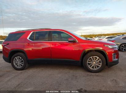 Lot #2992823559 2023 CHEVROLET TRAVERSE FWD LT LEATHER