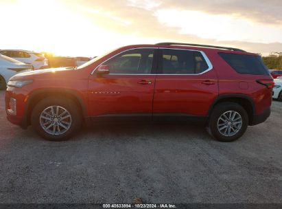 Lot #2992823559 2023 CHEVROLET TRAVERSE FWD LT LEATHER