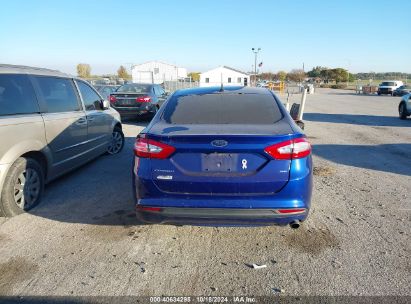 Lot #3035085949 2016 FORD FUSION SE