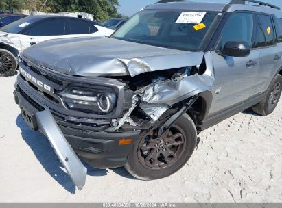 Lot #3035085946 2022 FORD BRONCO SPORT BIG BEND