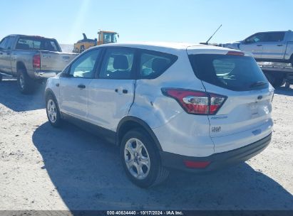 Lot #2992823528 2017 FORD ESCAPE S