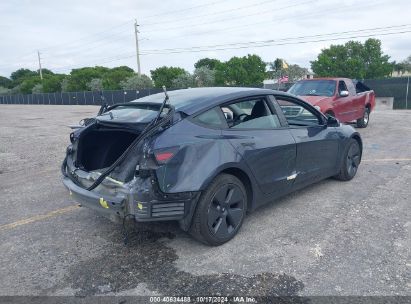 Lot #3035075840 2023 TESLA MODEL 3 REAR-WHEEL DRIVE