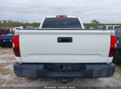 Lot #2992823521 2016 TOYOTA TUNDRA SR 4.6L V8