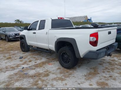 Lot #2992823521 2016 TOYOTA TUNDRA SR 4.6L V8