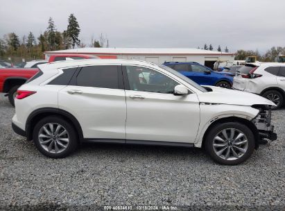 Lot #2995301192 2022 INFINITI QX50 LUXE AWD