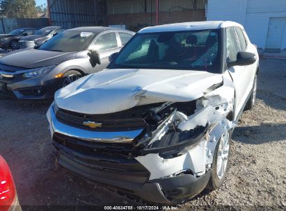 Lot #3007842411 2022 CHEVROLET TRAILBLAZER FWD LS