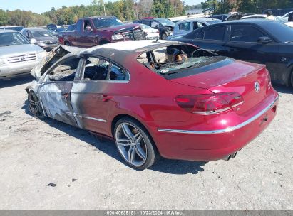 Lot #3035075827 2013 VOLKSWAGEN CC 2.0T SPORT