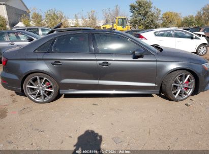 Lot #3035085945 2017 AUDI S3 2.0T PREMIUM PLUS