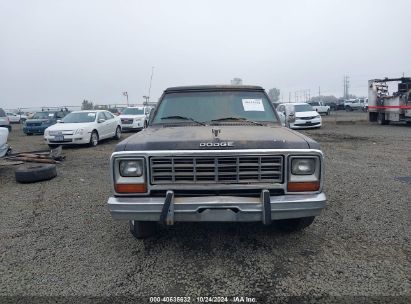 Lot #2992832882 1985 DODGE D-SERIES D100/D150