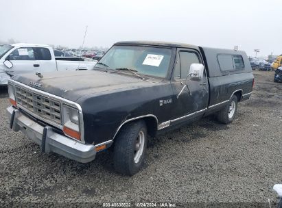 Lot #2992832882 1985 DODGE D-SERIES D100/D150