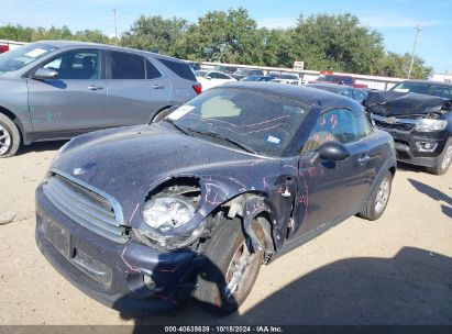 Lot #3035085936 2014 MINI COUPE COOPER