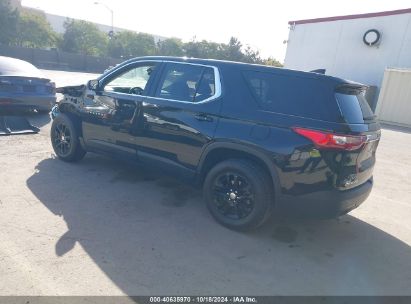 Lot #2992832883 2020 CHEVROLET TRAVERSE FWD LS