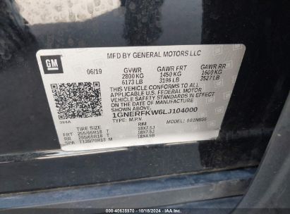 Lot #2992832883 2020 CHEVROLET TRAVERSE FWD LS