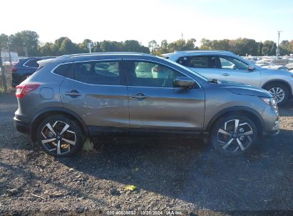 Lot #2992823481 2022 NISSAN ROGUE SPORT SL AWD XTRONIC CVT