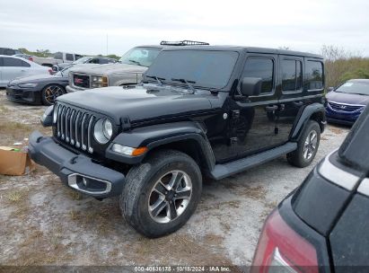 Lot #2995298313 2018 JEEP WRANGLER UNLIMITED SAHARA 4X4