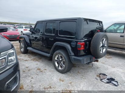 Lot #2995298313 2018 JEEP WRANGLER UNLIMITED SAHARA 4X4