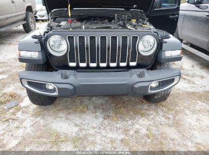 Lot #2995298313 2018 JEEP WRANGLER UNLIMITED SAHARA 4X4