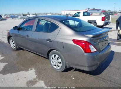 Lot #3035707866 2017 NISSAN VERSA 1.6 S+