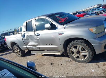 Lot #3035707860 2007 TOYOTA TUNDRA LIMITED 5.7L V8