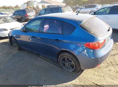 Lot #2995298285 2008 SUBARU IMPREZA 2.5I