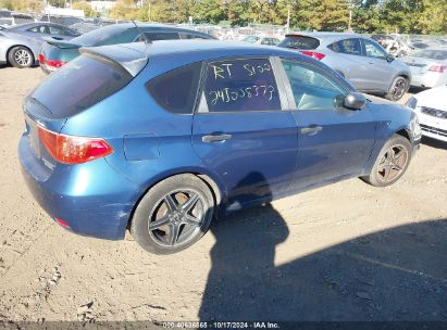 Lot #2995298285 2008 SUBARU IMPREZA 2.5I