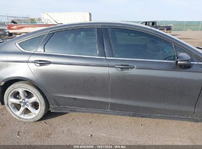 Lot #3035707859 2016 FORD FUSION SE