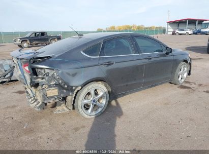 Lot #3035707859 2016 FORD FUSION SE