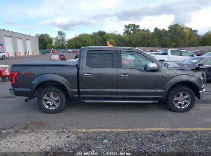 Lot #3035089512 2017 FORD F-150 LARIAT