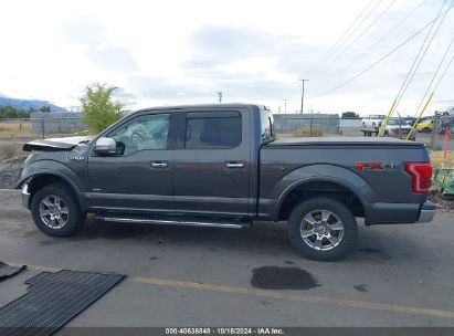 Lot #3035089512 2017 FORD F-150 LARIAT