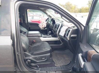 Lot #3035089512 2017 FORD F-150 LARIAT