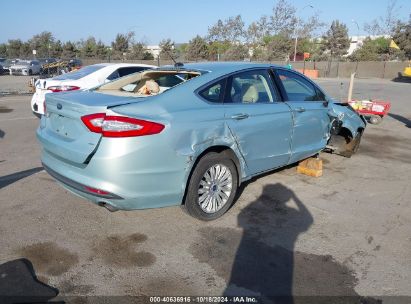 Lot #2992832874 2014 FORD FUSION ENERGI SE LUXURY