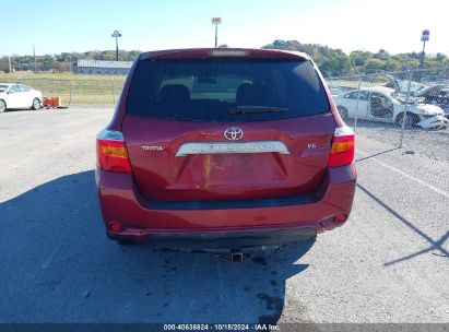 Lot #3035707854 2008 TOYOTA HIGHLANDER