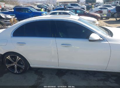 Lot #3050075025 2022 MERCEDES-BENZ C 300 SEDAN