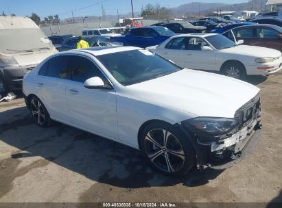 Lot #3050075025 2022 MERCEDES-BENZ C 300 SEDAN