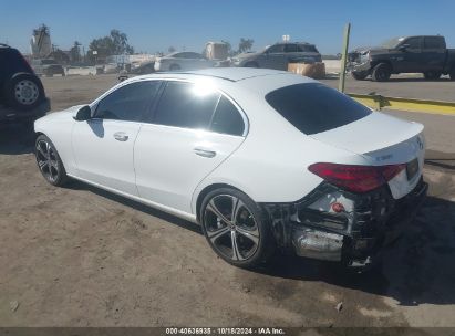 Lot #3050075025 2022 MERCEDES-BENZ C 300 SEDAN