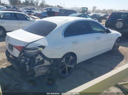 Lot #3050075025 2022 MERCEDES-BENZ C 300 SEDAN