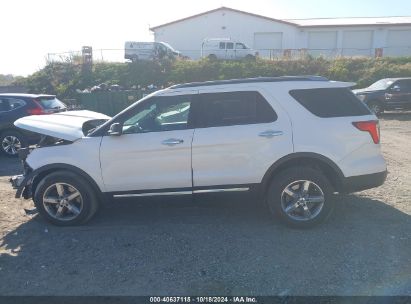 Lot #3035085925 2016 FORD EXPLORER XLT